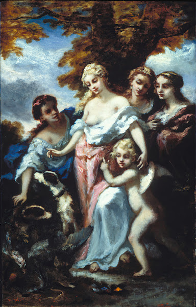 Diana After the Hunt ca 1848