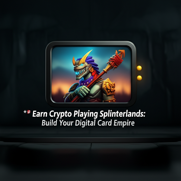Earn Crypto Playing Splinterlands: Build Your Digital Card Empire