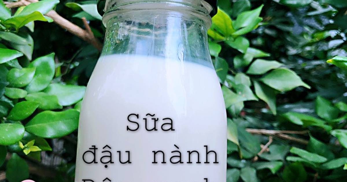 Sữa đậu nành đậu xanh lá dứa