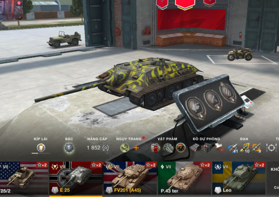 Bán acc World of Tanks Blitz có 8 tank X mạnh (Sheridan Miss...