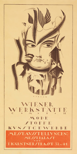 Wiener Werkstätte Mode Stoffe Kunstgewerbe Messaustellungen 1921