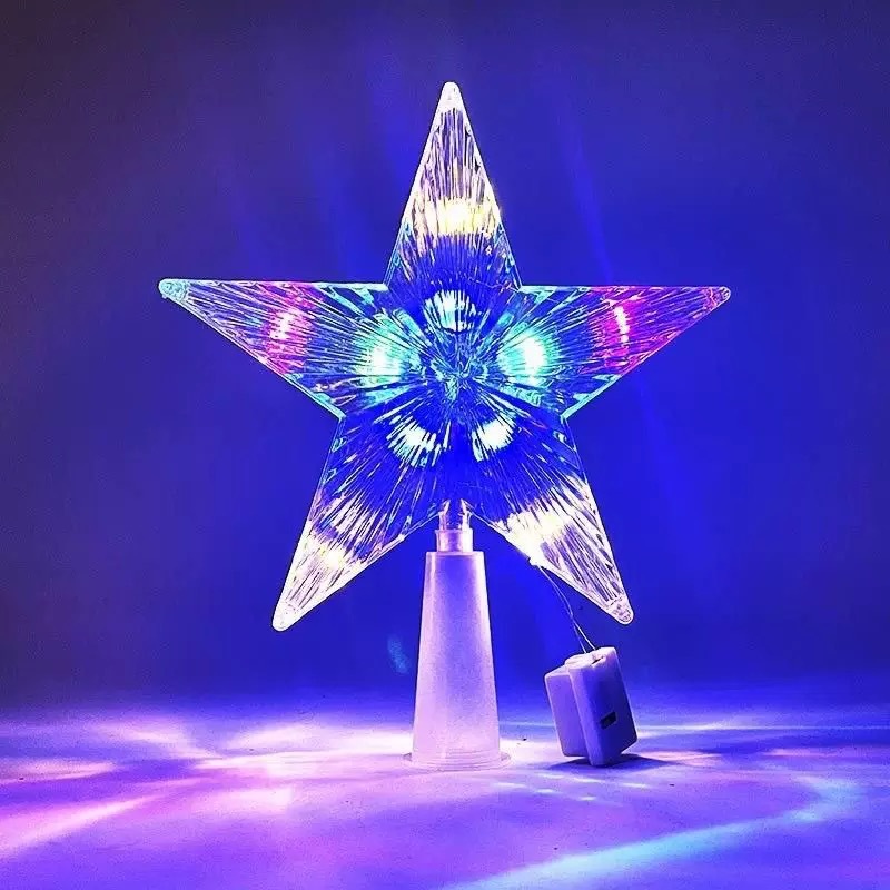 LED Star Decoration Light for the Christmas Tree