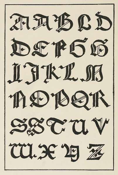 Italian Gothic Capitals 2 1902