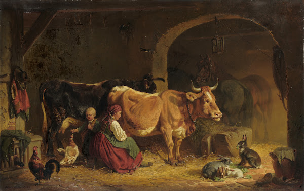 In the Barn 1852
