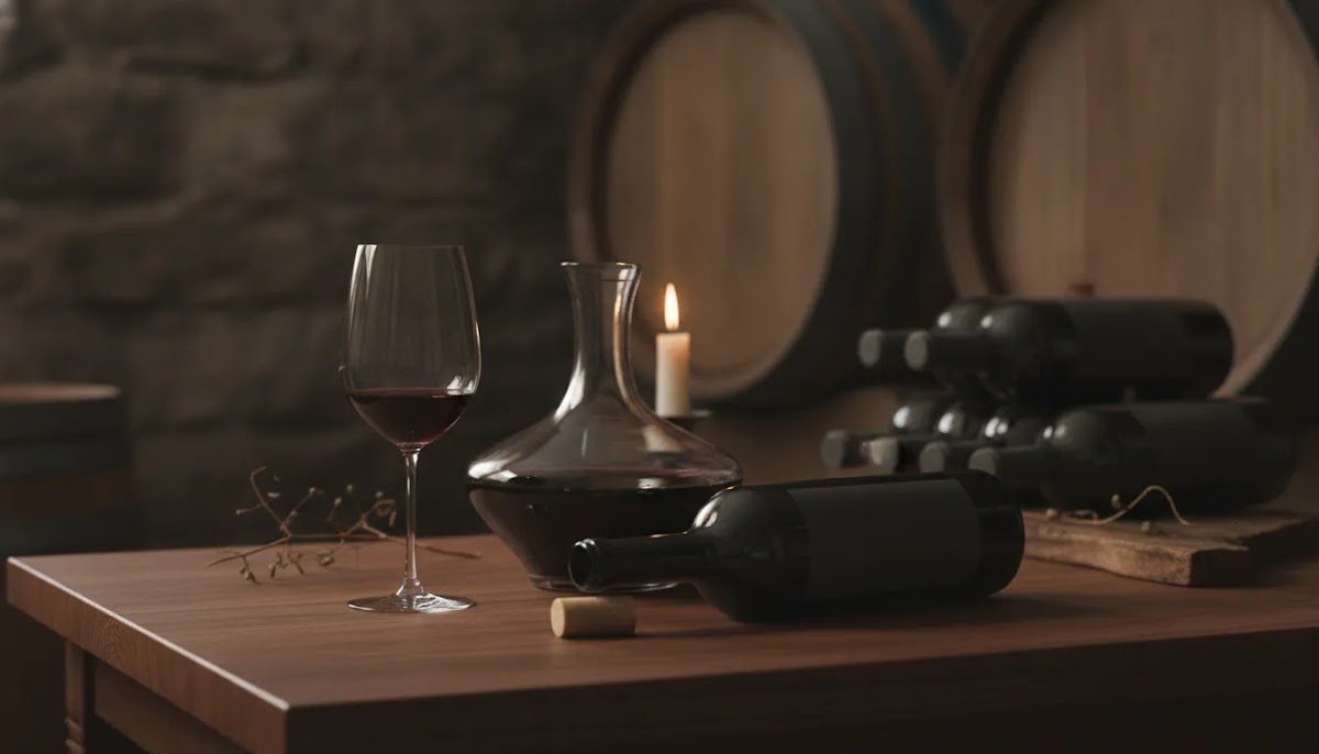 Best Burgundy vintages cellar scene illustrating drink now versus hold decisions