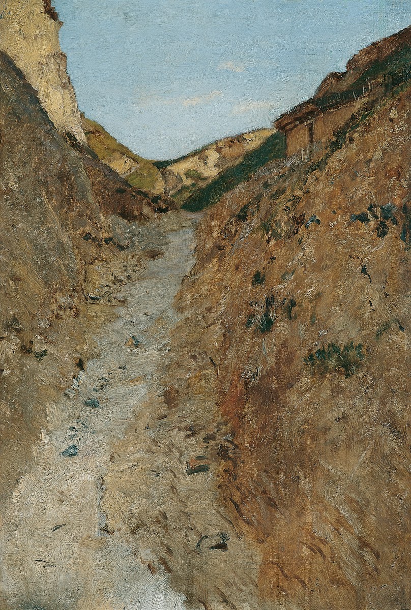 Der Weg im Steinbruch 1895