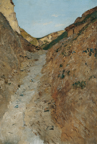 Der Weg im Steinbruch 1895