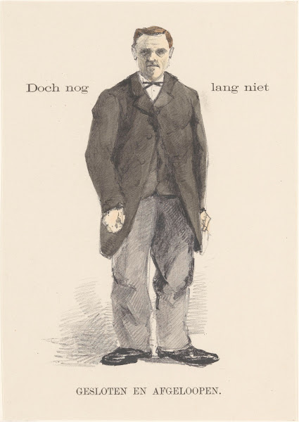 Staande man in overjas 1878   1917