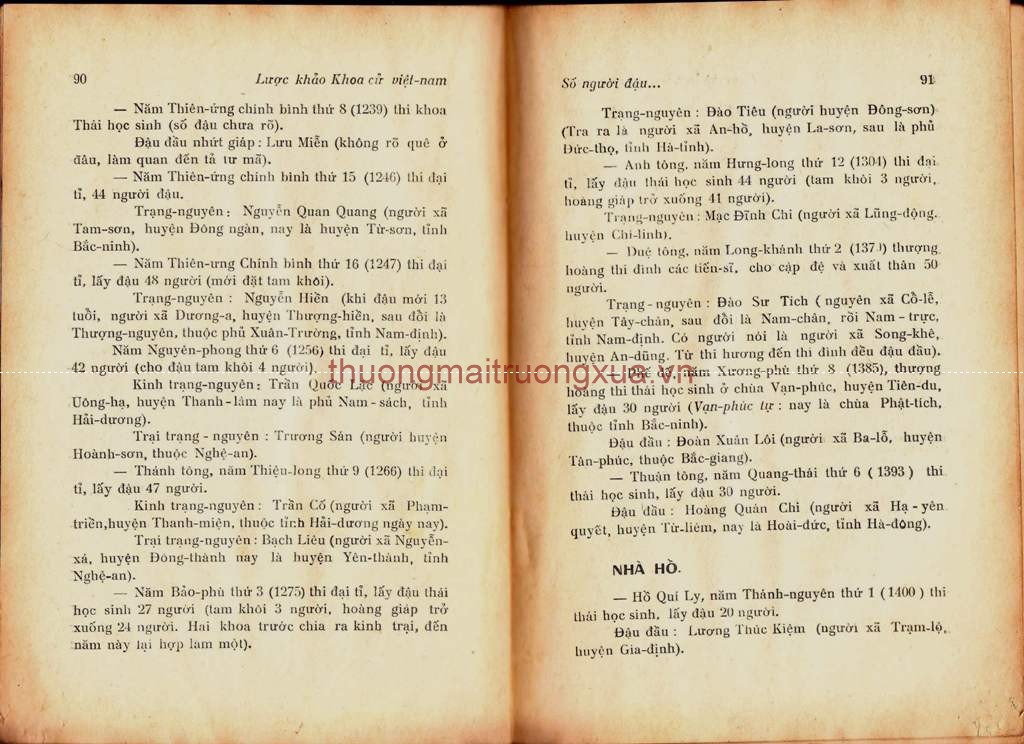 Lược khảo khoa cử Việt Nam (1968) - Trang 46