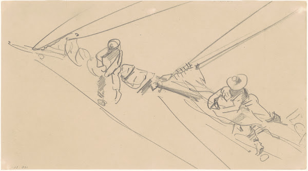 Men on a Spar c 1876