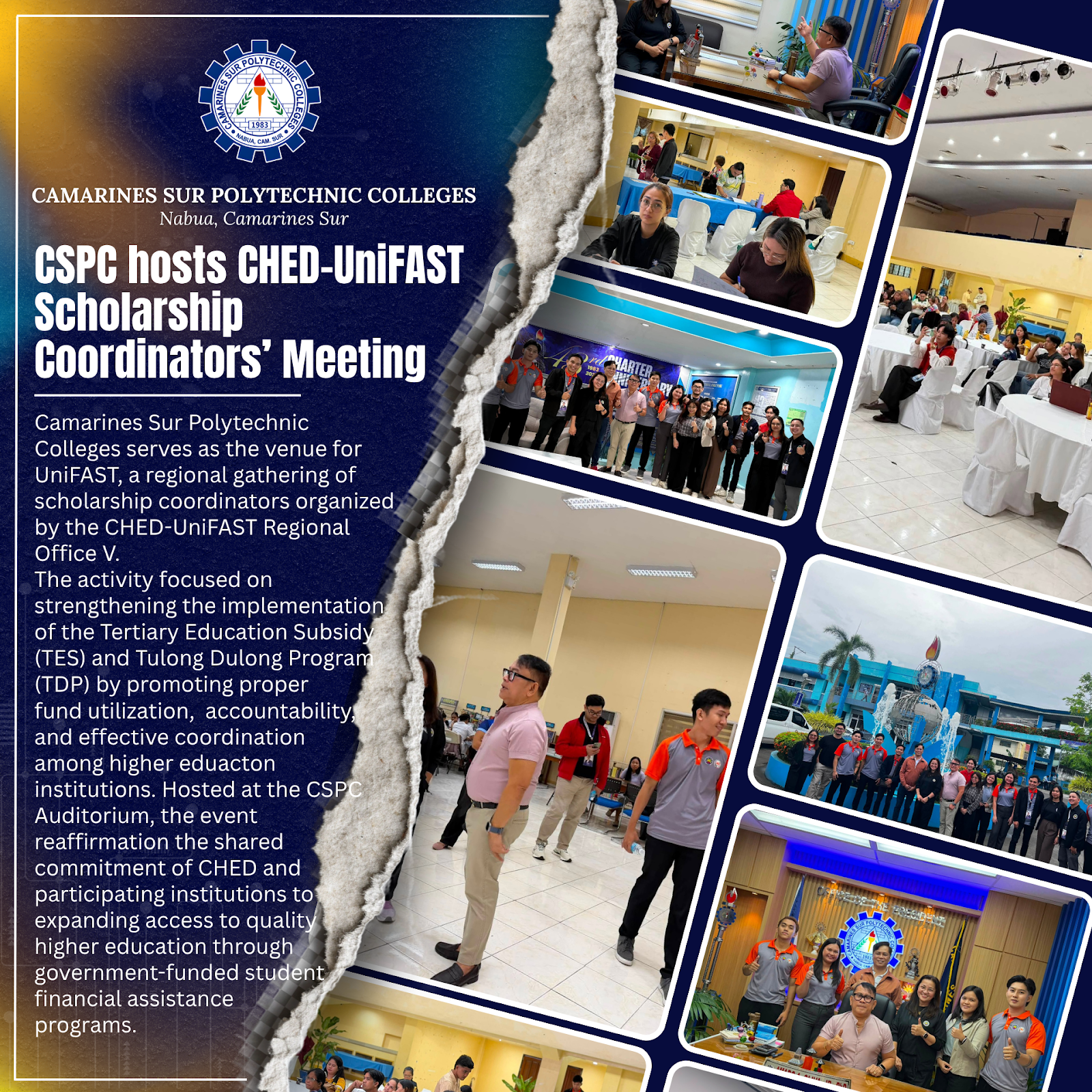 𝗖𝗛𝗘𝗗-𝗨𝗻𝗶𝗙𝗔𝗦𝗧 𝗥𝗢 𝗩 𝗛𝗼𝗹𝗱𝘀 𝗨𝗦𝗔𝗣 𝗨𝗻𝗶𝗙𝗔𝗦𝗧 𝗶𝗻 𝗖𝗮𝗺𝗮𝗿𝗶𝗻𝗲𝘀 𝗦𝘂𝗿 𝘁𝗼 𝗦𝘁𝗿𝗲𝗻𝗴𝘁𝗵𝗲𝗻 𝗦𝗰𝗵𝗼𝗹𝗮𝗿𝘀𝗵𝗶𝗽 𝗙𝘂𝗻𝗱 𝗨𝘁𝗶𝗹𝗶𝘇𝗮𝘁𝗶𝗼𝗻