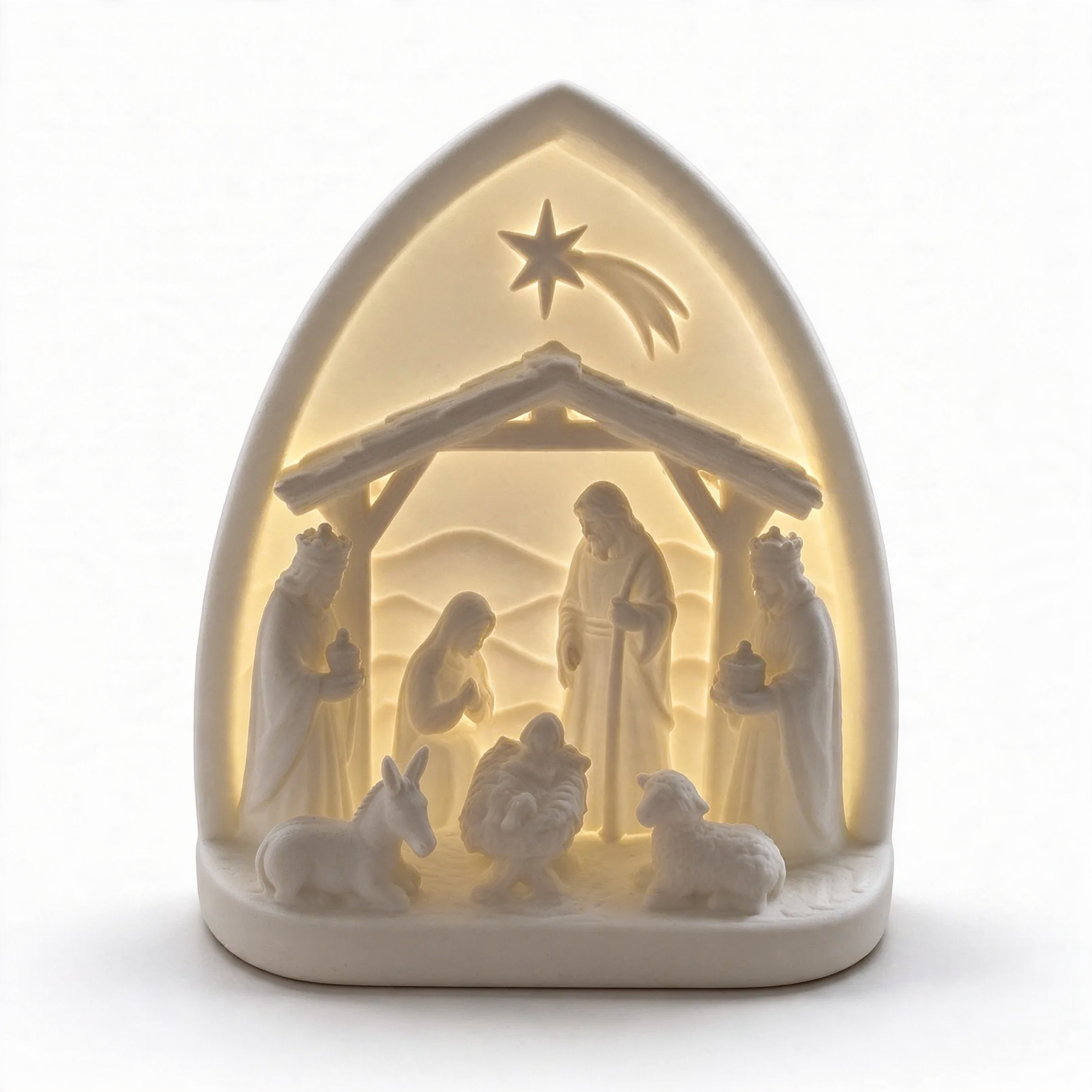 Nativity decoration set, 3D print