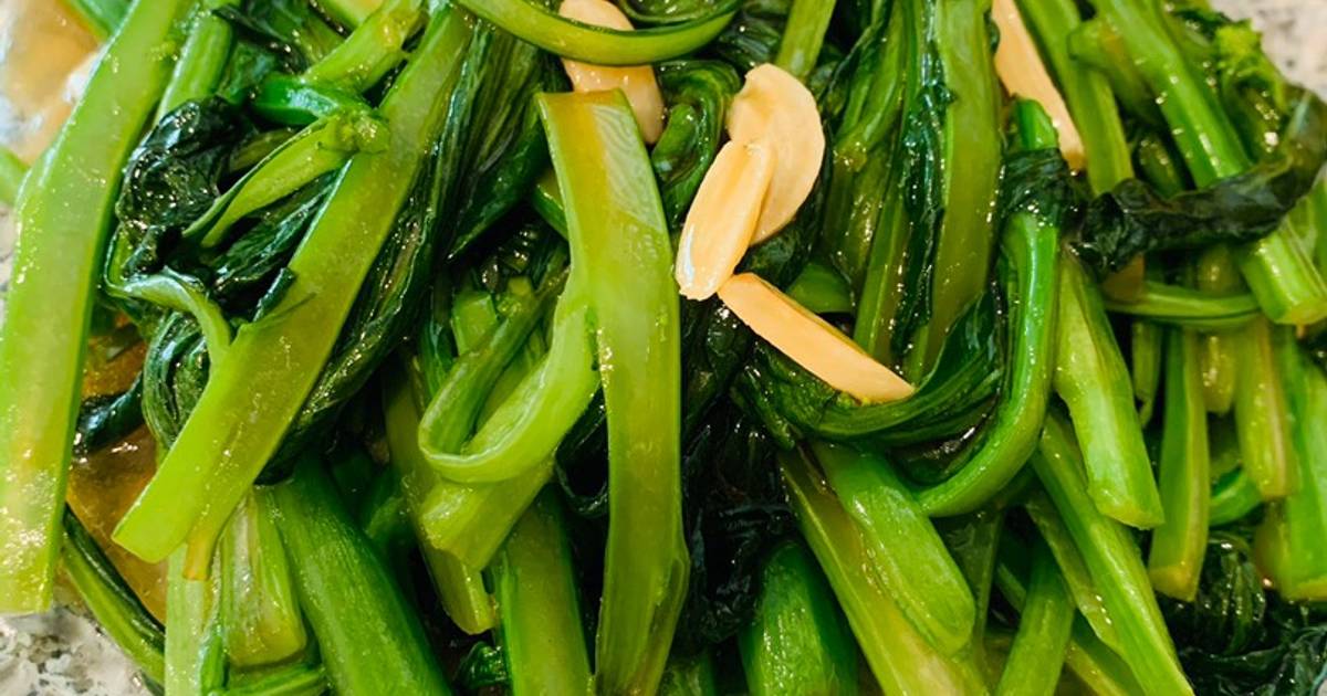 Cải ngọt xào tỏi