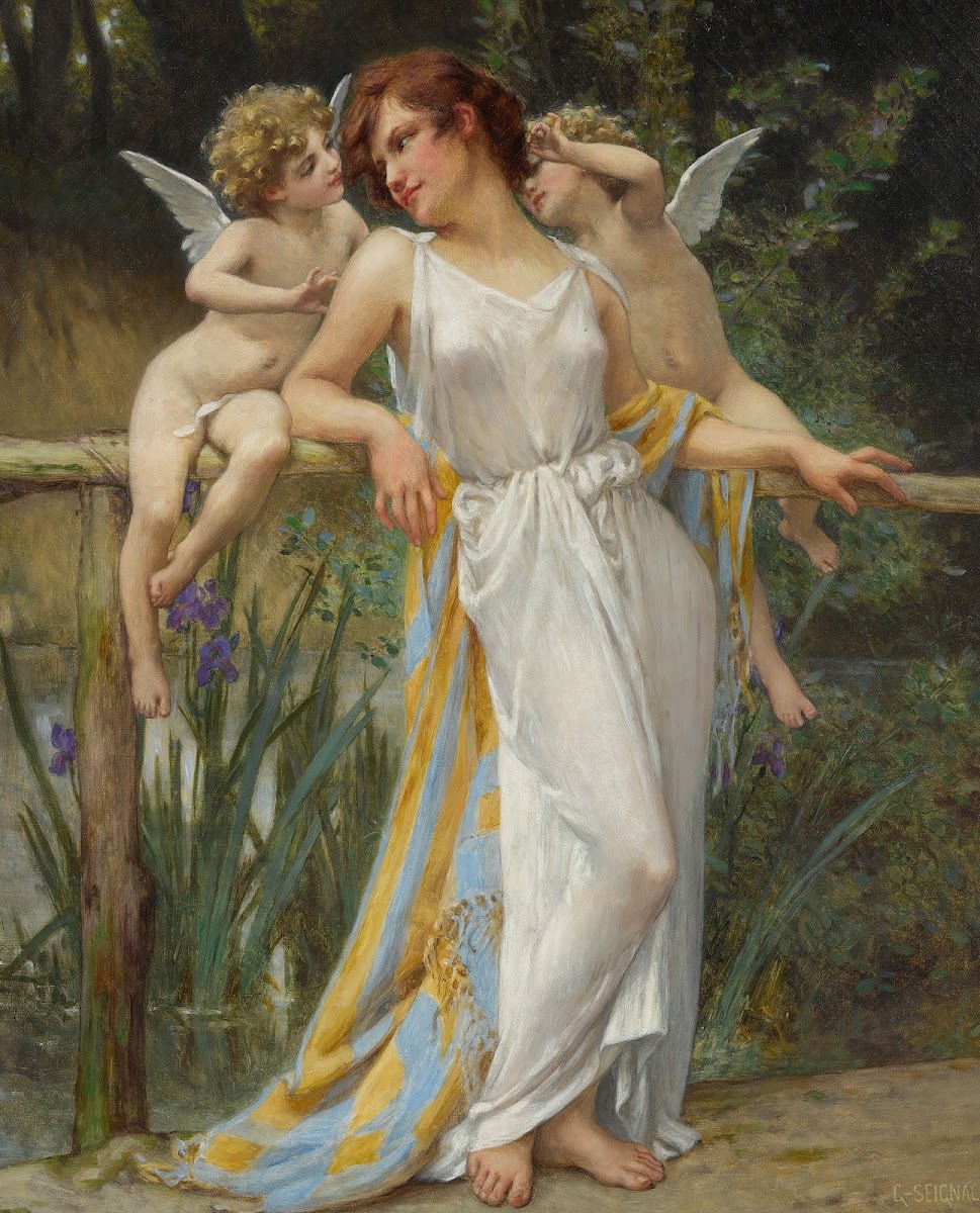 Psyche With Putti