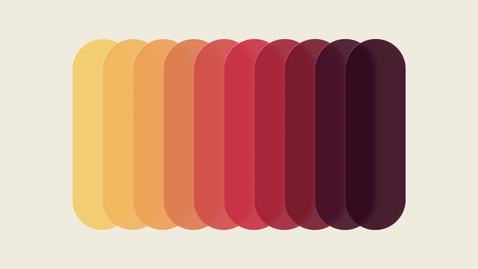 Warm Color Gradient Abstract Design - Minimalist Graphic Design 5K Wallpaper (5120x2880)
