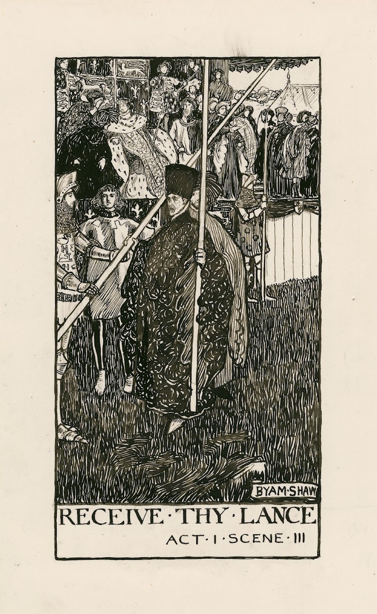 King Richard II Recieve thy lance Act I Scene III 1900