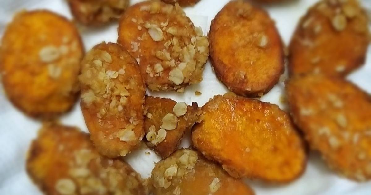 Khoai lang chiên yến mạch