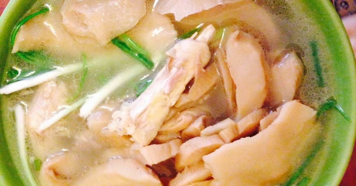 Canh măng lưỡi lợn