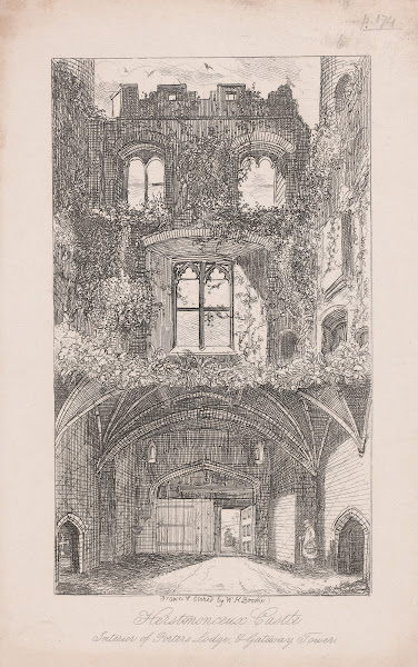 Herstmonceux Castle Interior of Porters Lodge and Gateway Tower