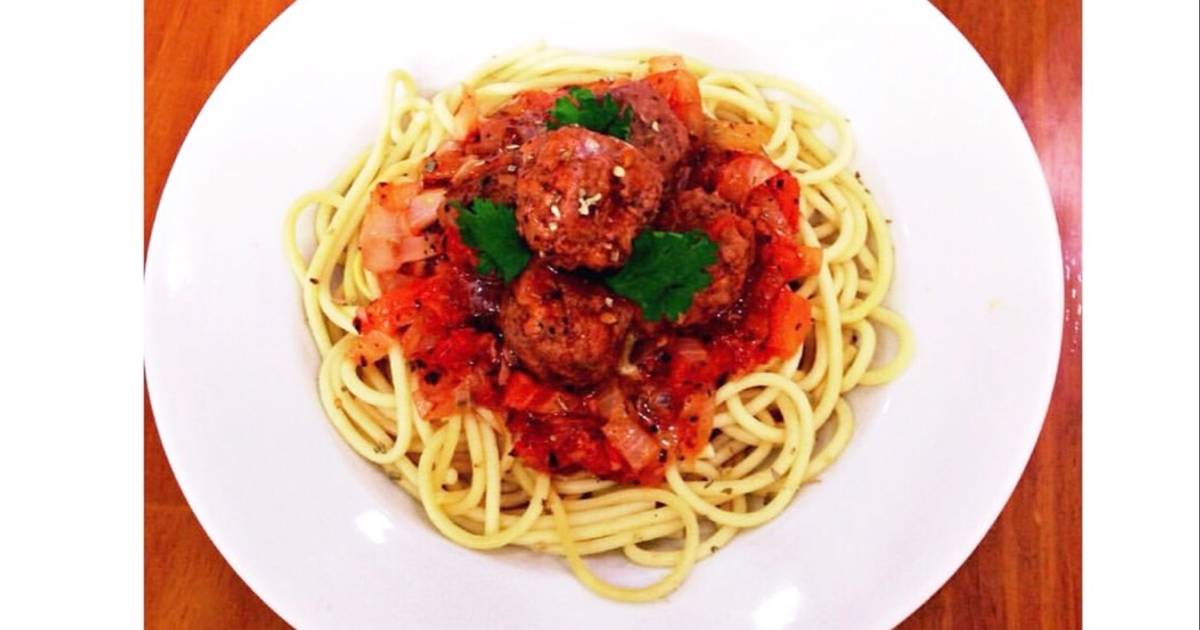 Mỳ ý bò bằm 🍝