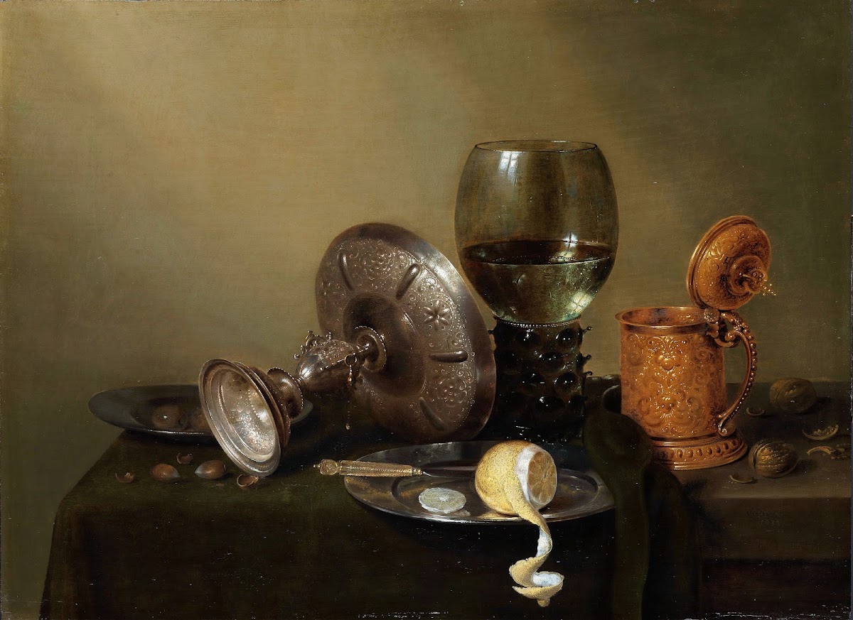Still Life with a gilded Beer Tankard 1634