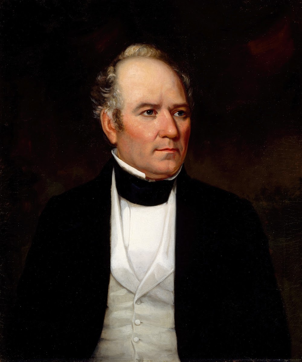 Portrait of Sam Houston 17931863 circa 1851