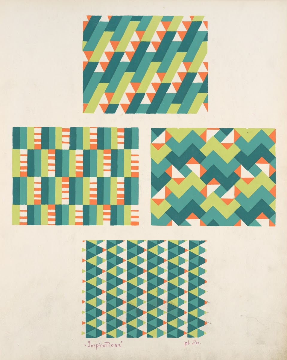 Four geometric compositions 5 1928