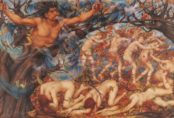 Boreas and the Fallen Leaves 1910