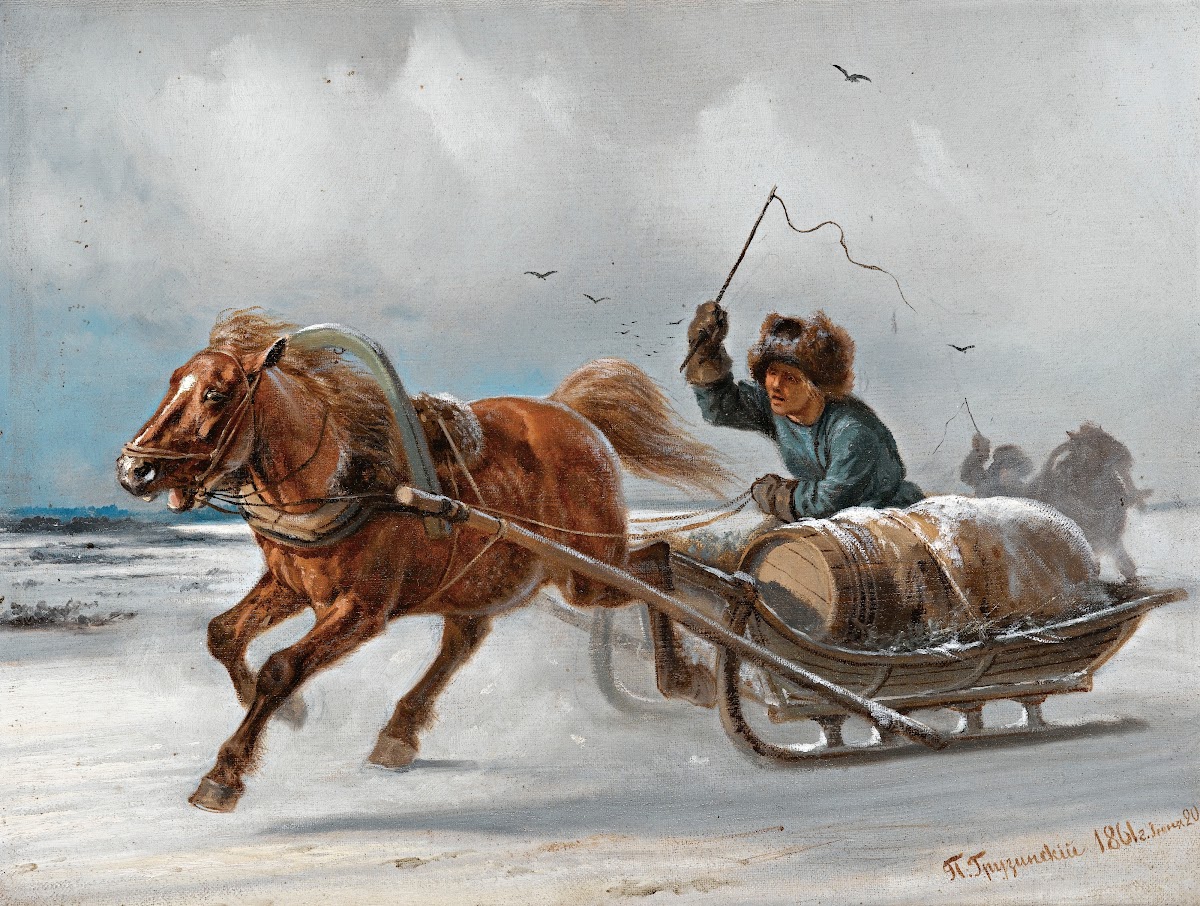 Sleigh Driver 1861