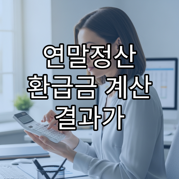 연말정산 환급금 계산 결과가 다른 이유 총정리
