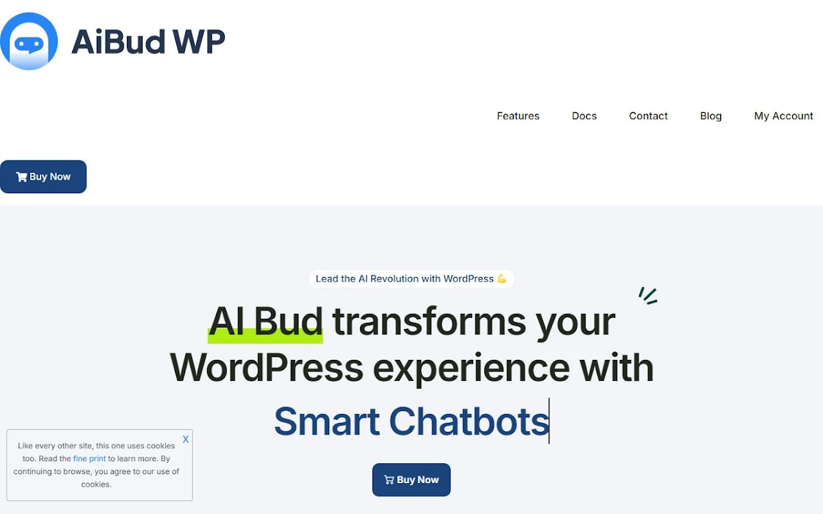 Captura de Ai Bud WP
