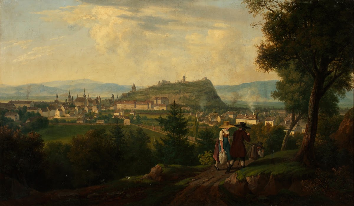 Graz mit Schlossberg 1829