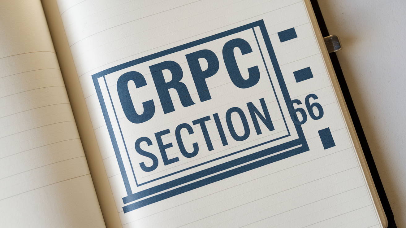 CrPC Section 66 – Power to Seize Property