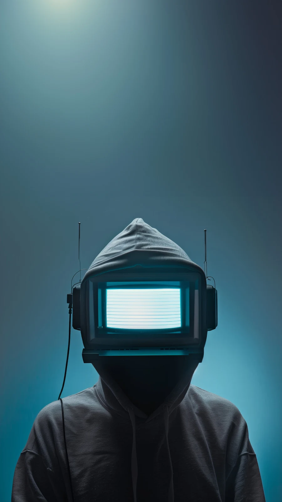 Retro Technology, Digital Disruption, Anonymous, Information Overload Full HD iPhone Wallpaper Background (1080x1920)