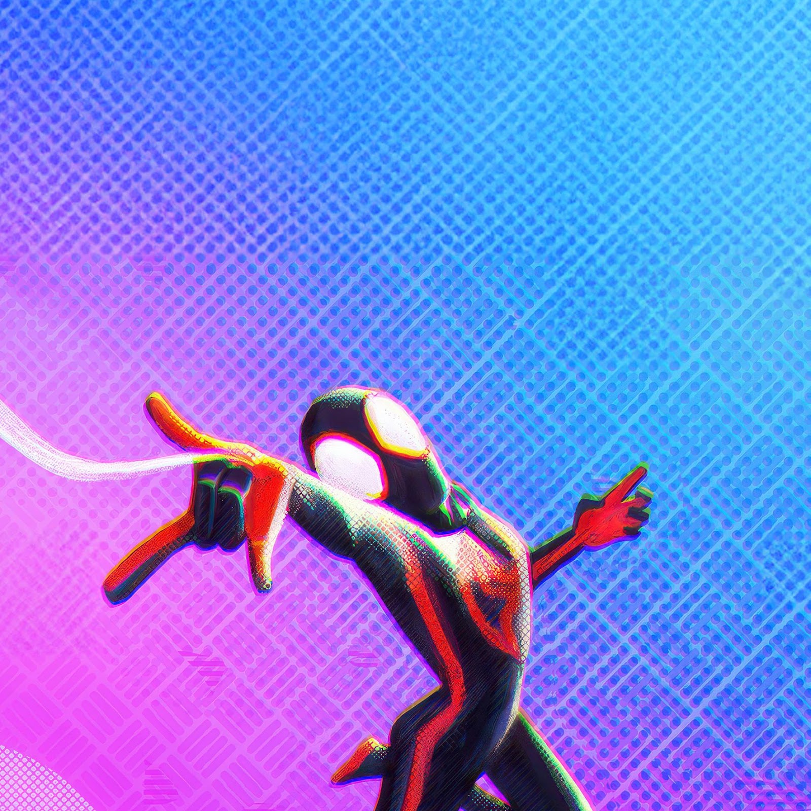 Download Miles Morales Swinging In Multiverse 2K iPhone