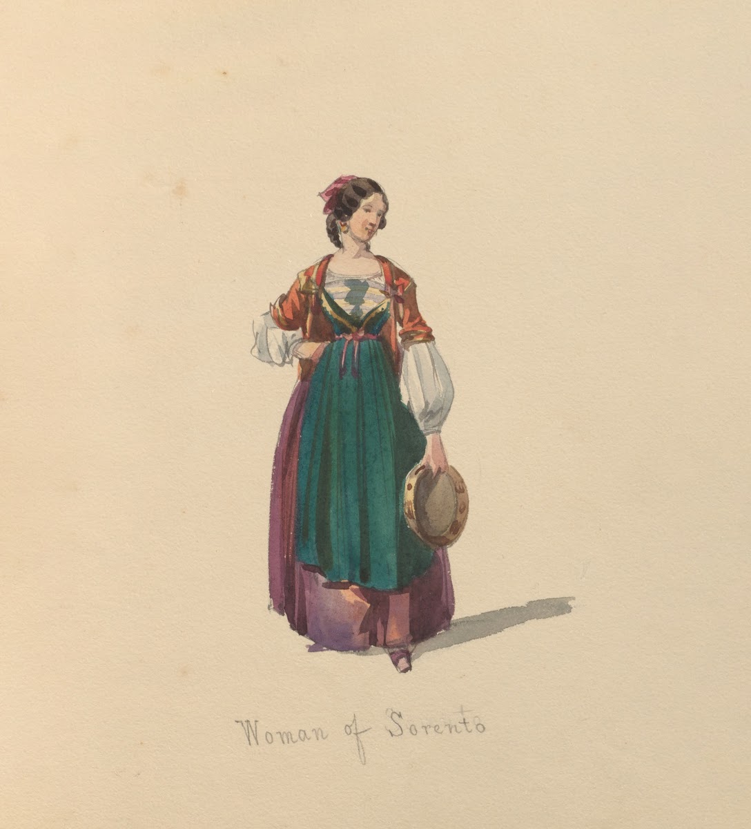 Sketches of costume Pl003 1842