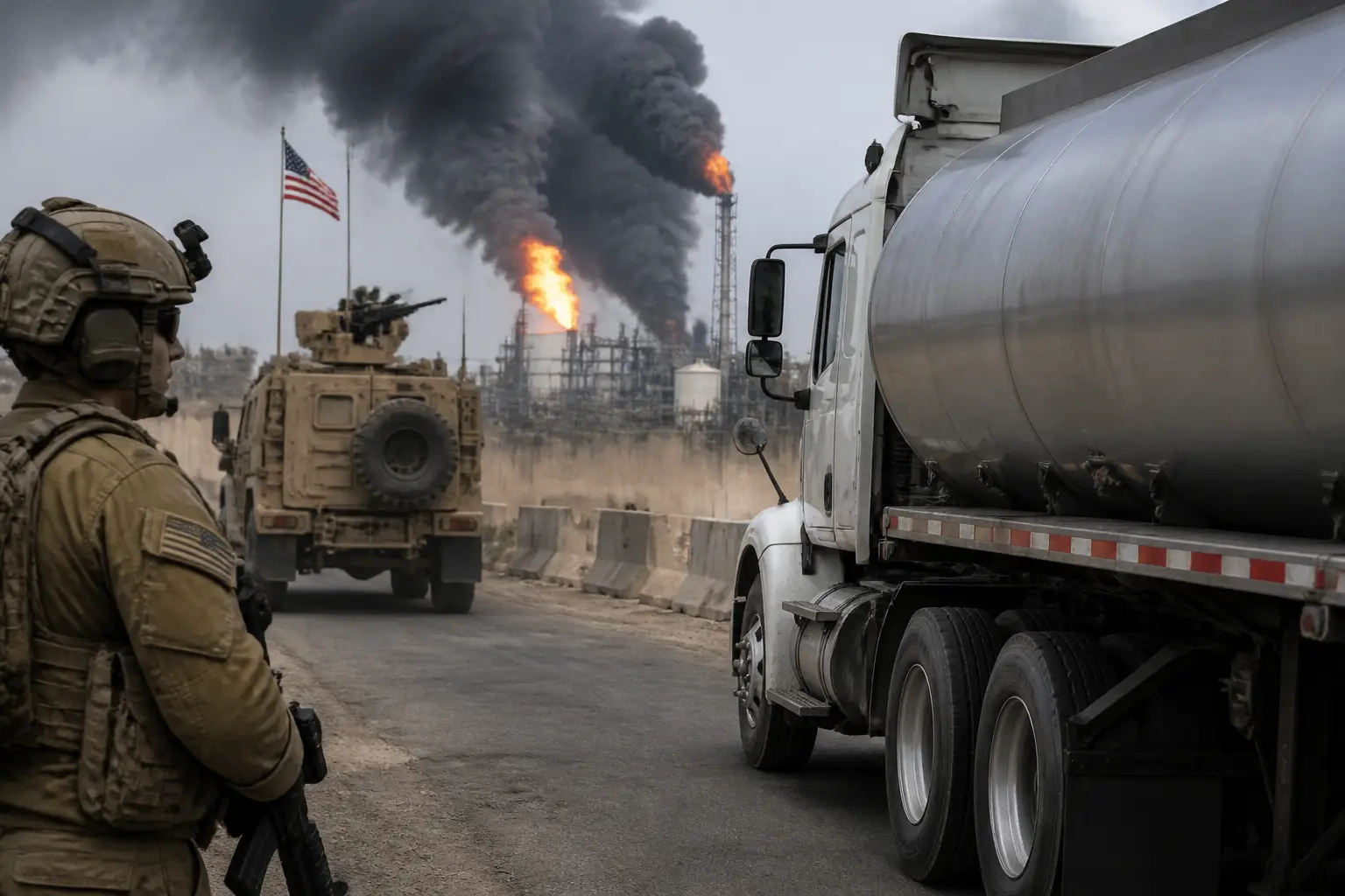 Editorial image for US diesel prices reach record high amid ongoing Iran conflict