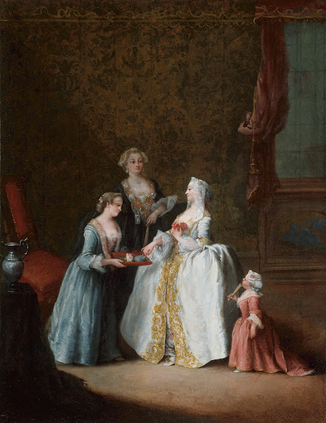 Lady at Her Toilette late 1740s