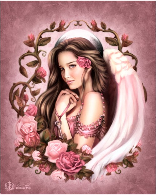 HAE BAMINI4314 Mini Rose Angel