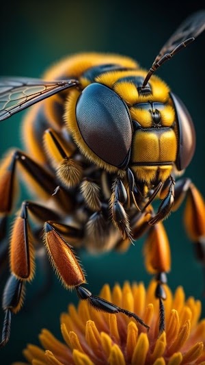 Bee Flower Picture