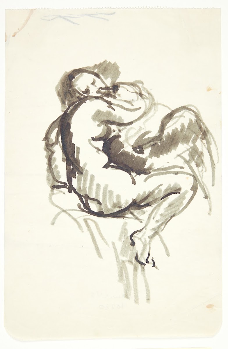 Studie til Leda med svanen 1918
