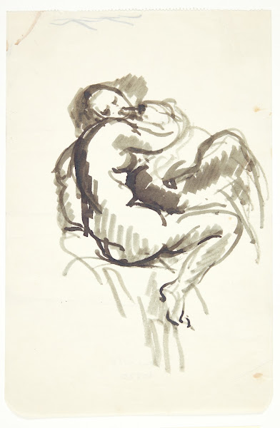 Studie til Leda med svanen 1918