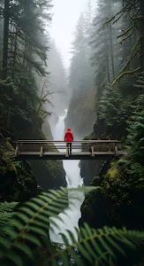 Aurora Borealis over Arctic Lake