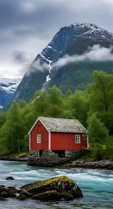 Geometric Abstract Architecture Fragment