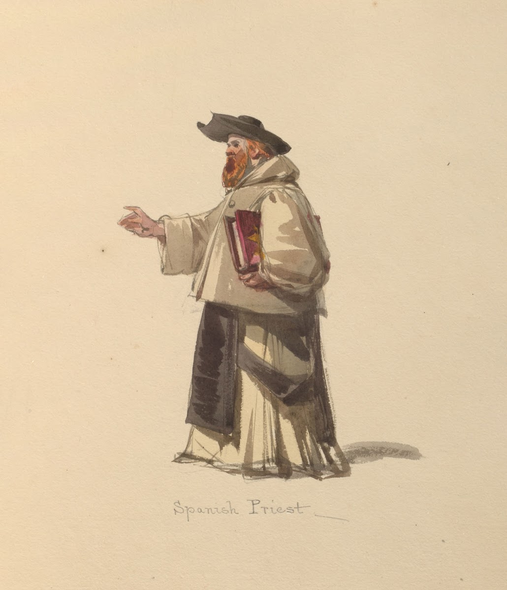 Sketches of costume Pl038 1842