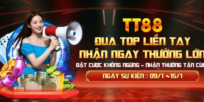 Giao diện trang chủ TT88 hiện đại và chuyên nghiệp trên cả điện thoại và máy tính