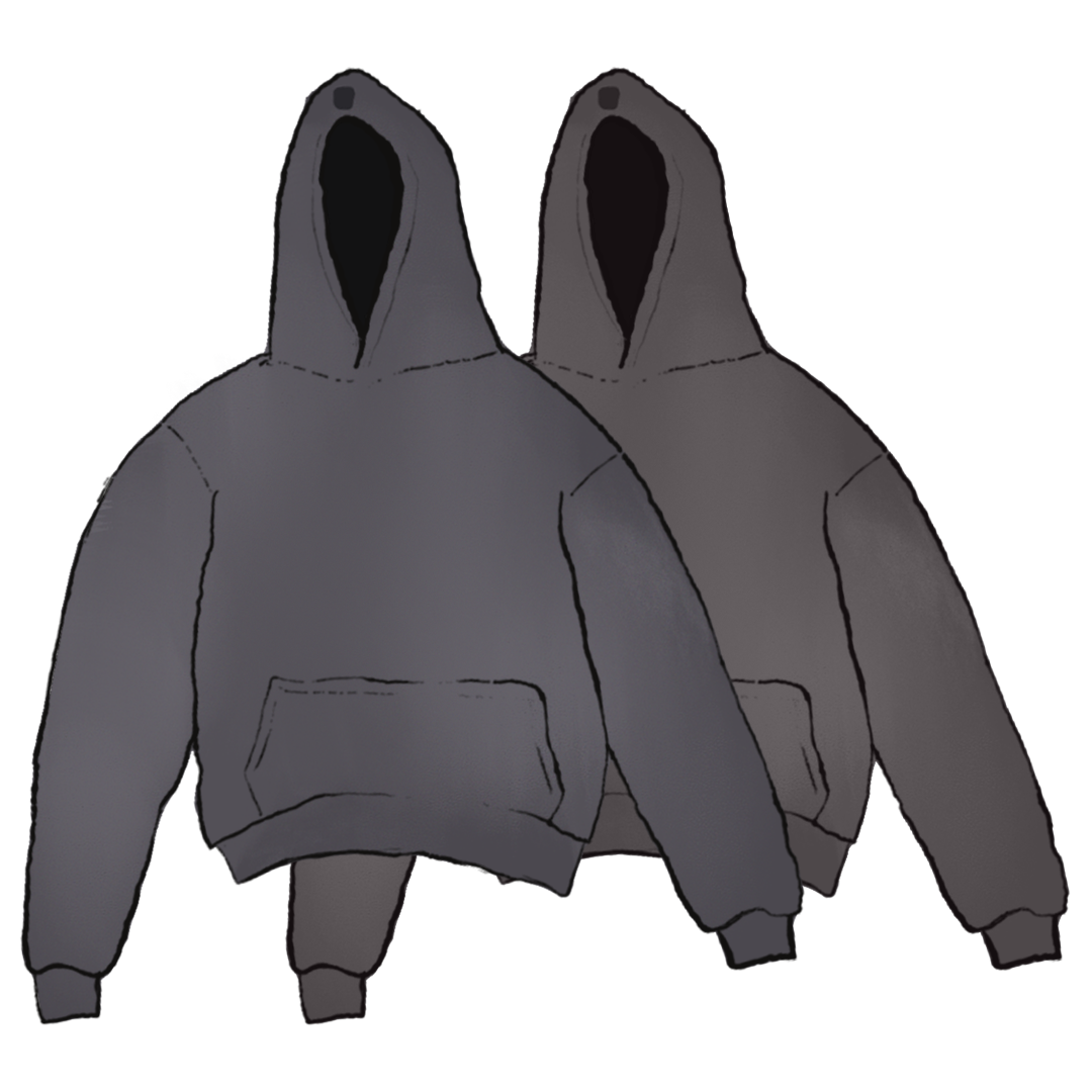 Yeezy LOGO SHRUNKEN HOODIE product image