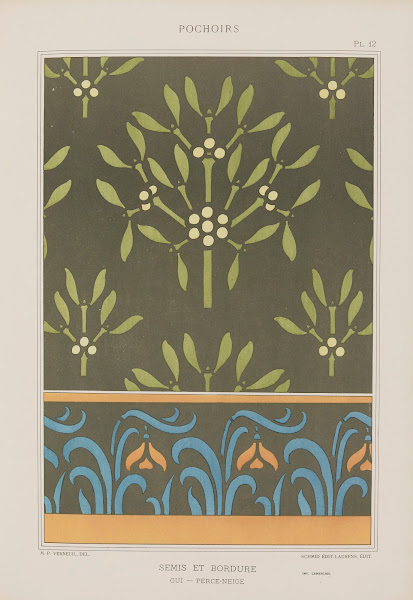 Semis et Bordure Gui  Perce Neige 1898