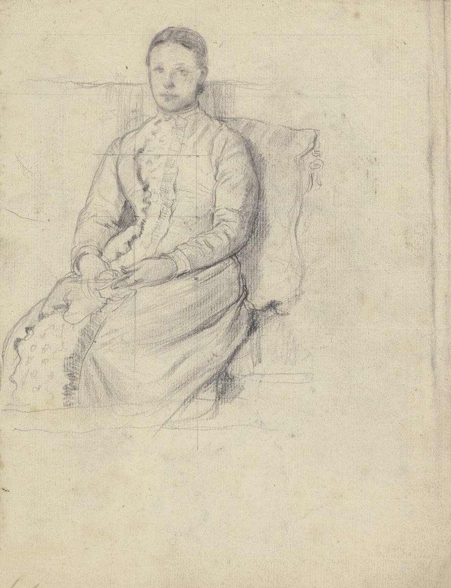 Sitting woman