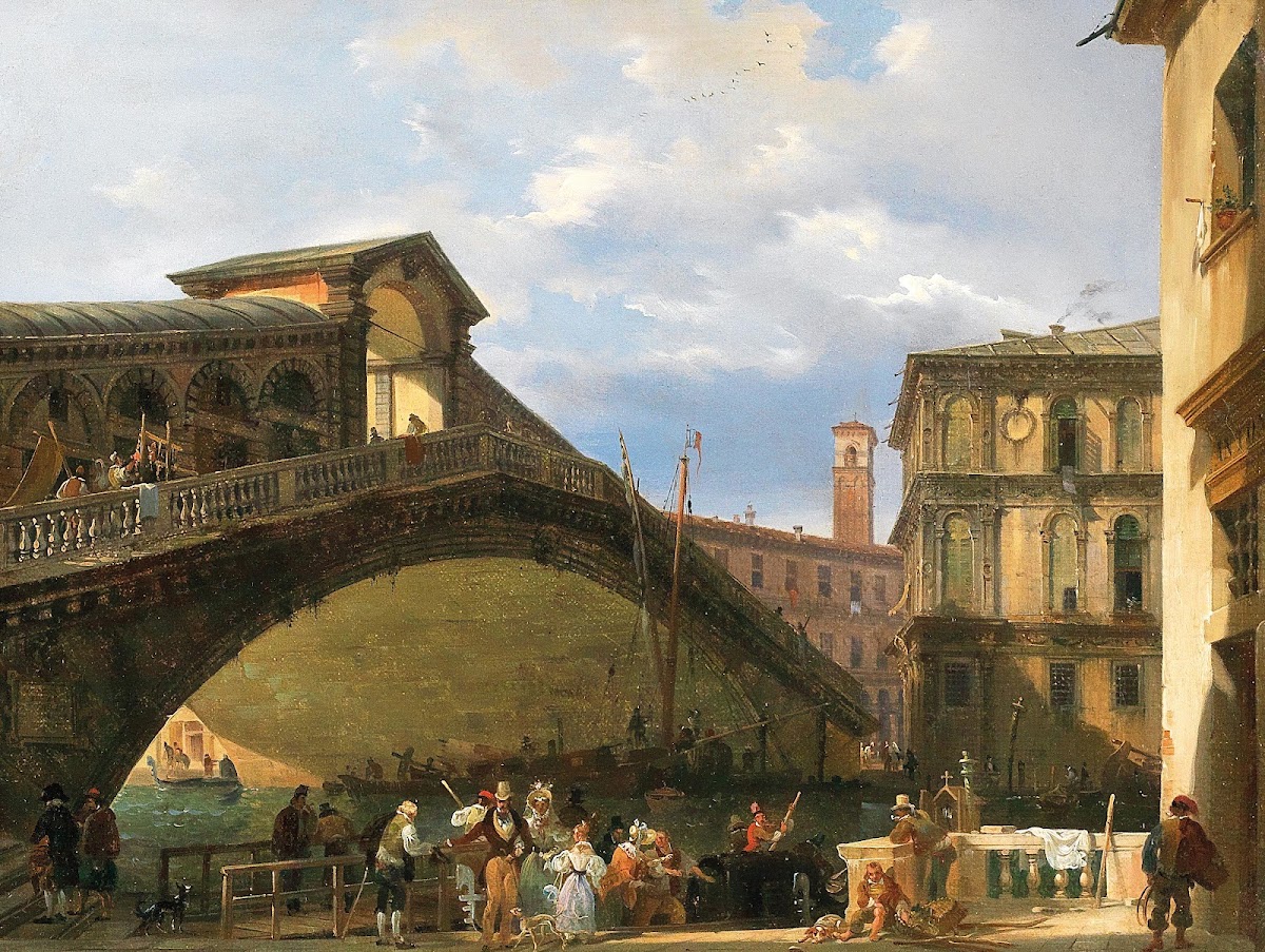 Venice the Rialto Bridge